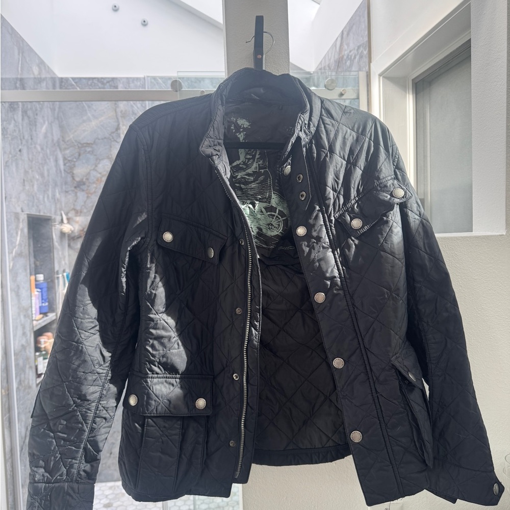 Barbour Black Quilted Jacket
